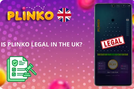 Plinko App legal Gambling in UK