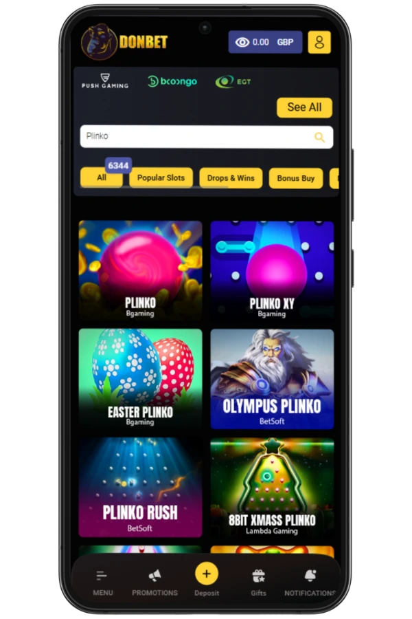 Plinko Free Spins no deposit