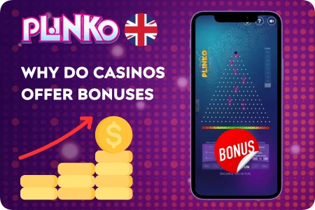 Why do casinos offer promo code for Plinko