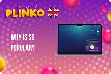 Plinko BGaming game popular among UK casino players showing full board layout